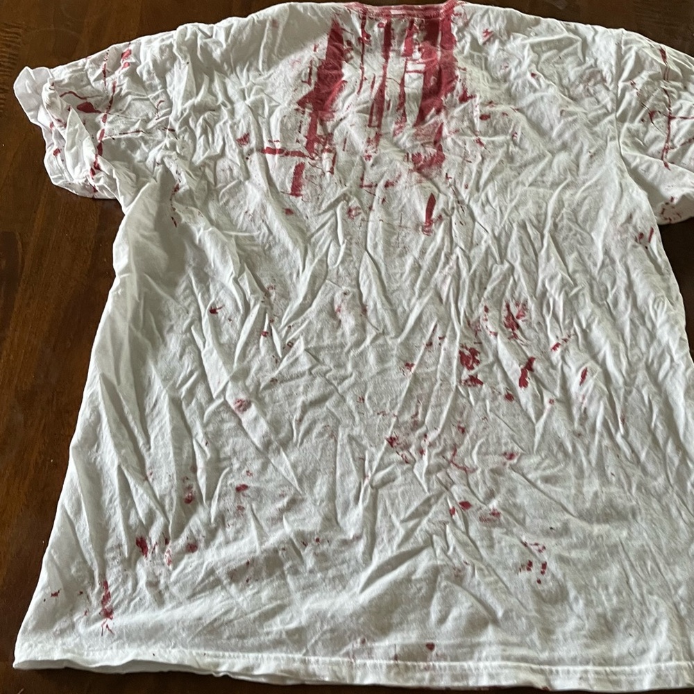White Graphic Men’s Shirt - Picture 2 of 2